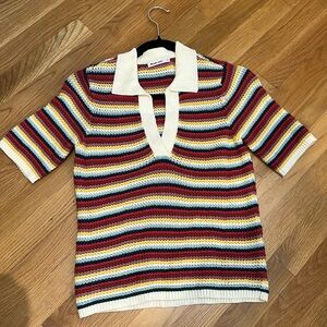Marine Layer Knit Stripped Top